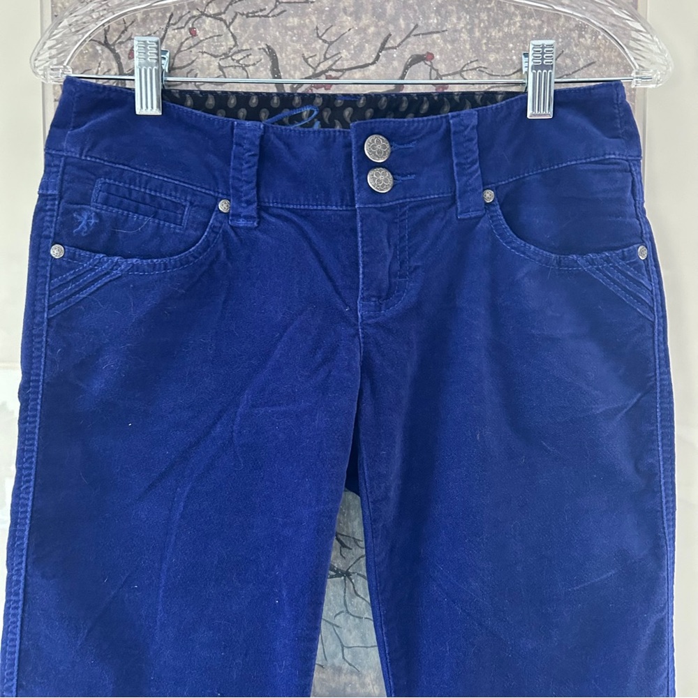 Esprit Blue Velvet Jeans, Vintage 90’s